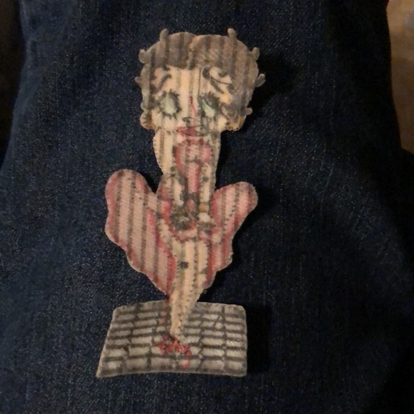 Vintage Betty Boop Iron-on Patch- 470 $13 ๐ - Picture 2 of 2